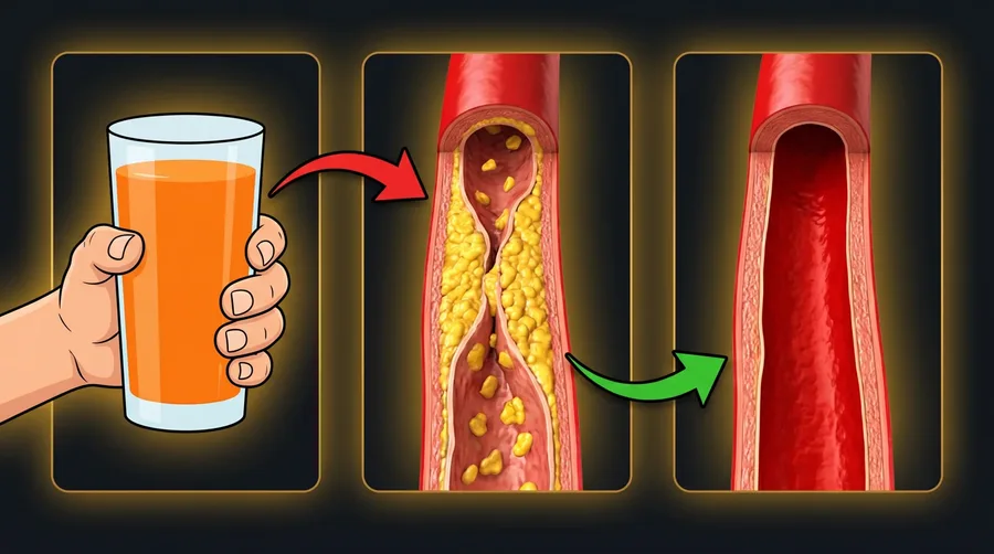 Carrot juice to lower cholesterol naturally